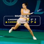 Zeynep Sönmez Wta Jasmin Open turnuvasında 2. turda